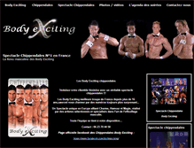 Tablet Screenshot of bodyexciting.com